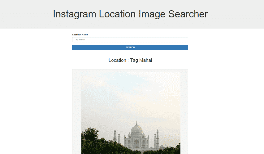 Instagram Location Fetcher App - Shareurcodes.com